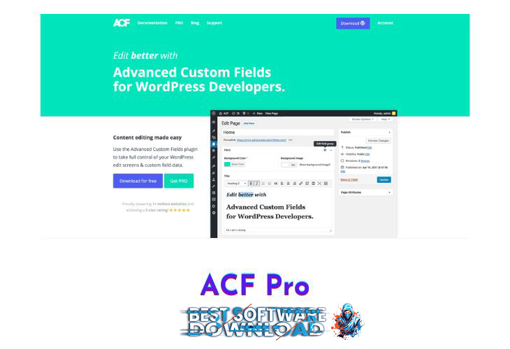 Advanced Custom Fields Pro v6.2.5 Plugin